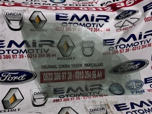 Renault R19 sag ön kapı camı 