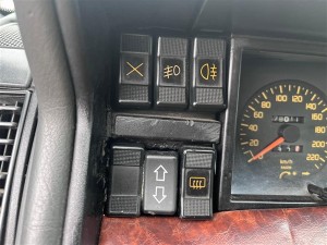 Renault R21 kontrol dügmeleri 