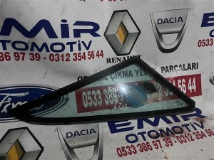 Renault R21 sag arka kelebek camı 