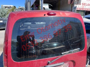 Renault Kangoo arka bagaj kapagı camı 