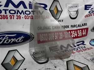Renault R19 sol arka kelebek camı 