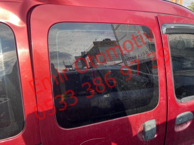Renault Kangoo sag arka sürgülü kapı camı 